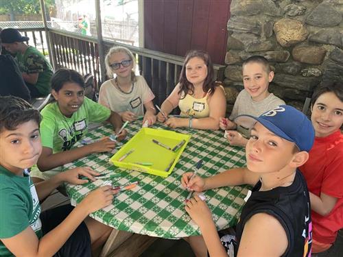 Students at Table